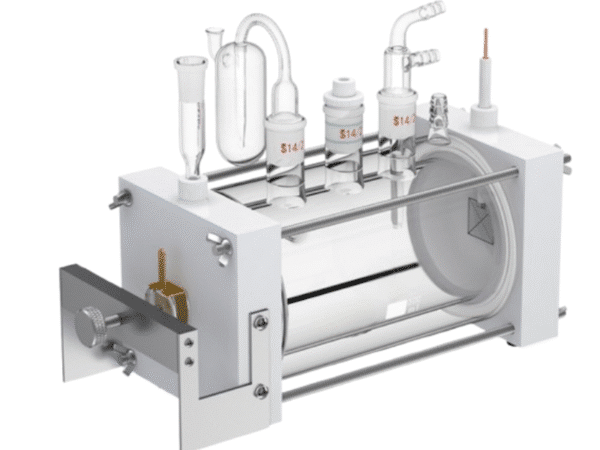 electrolytic glass cell (5 port)
